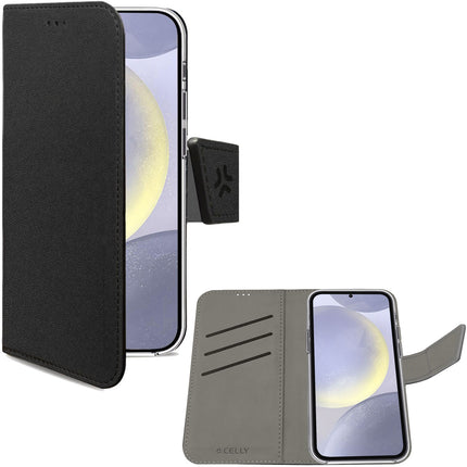 Wally Wallet Case Galaxy S24+ 5G Schwarz