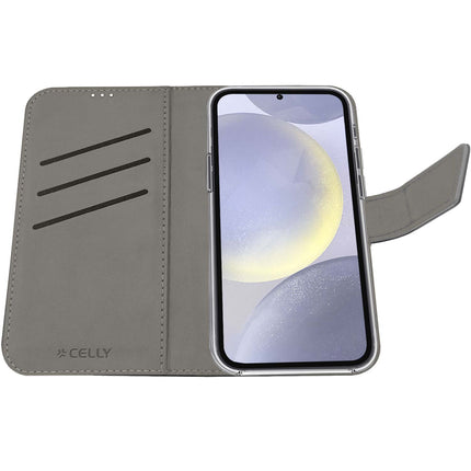 Wally Wallet Case Galaxy S24+ 5G Schwarz