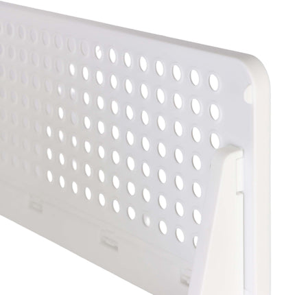 Ensemble de rangement pour armoire, 5 boîtes blanches empilables