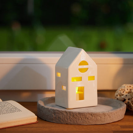 Céramiques de maison à lumière chaude