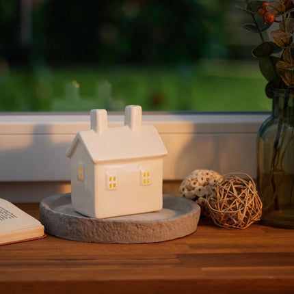 Céramiques de maison à lumière chaude