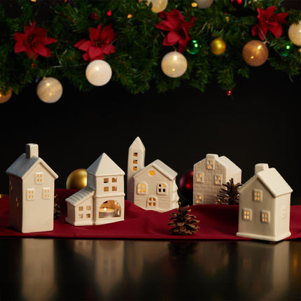Céramiques de maison à lumière chaude