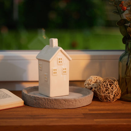 Céramiques de maison à lumière chaude