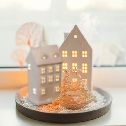 Céramiques de maison à lumière chaude