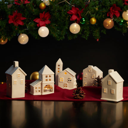 Céramiques de maison à lumière chaude
