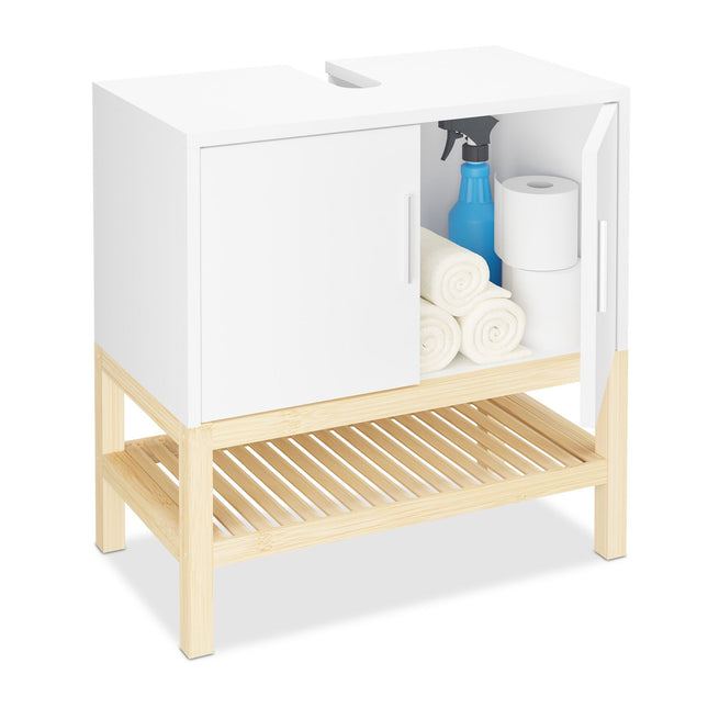 Waschbeckenschrank mit Ablage