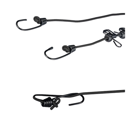 Corde à linge avec 12 pinces, lot de 3