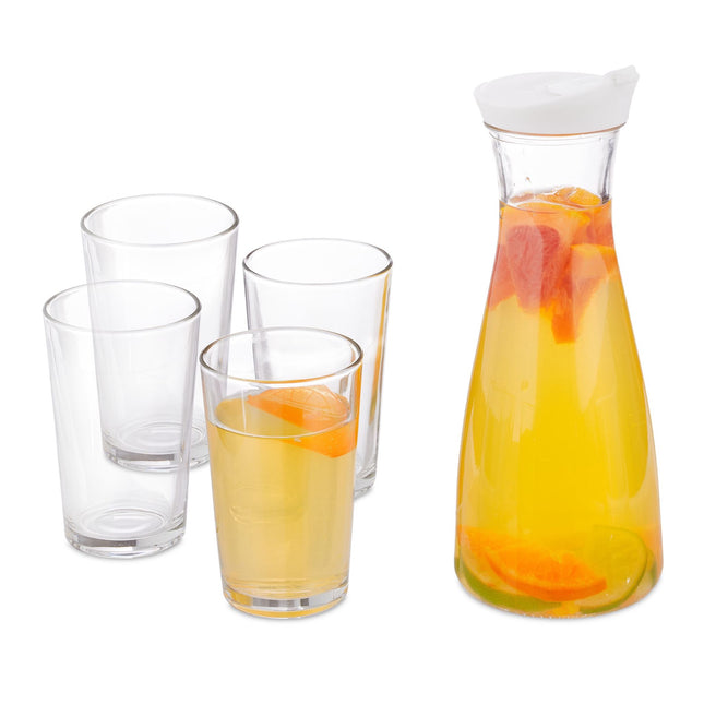 Carafe à eau avec ensemble en verre