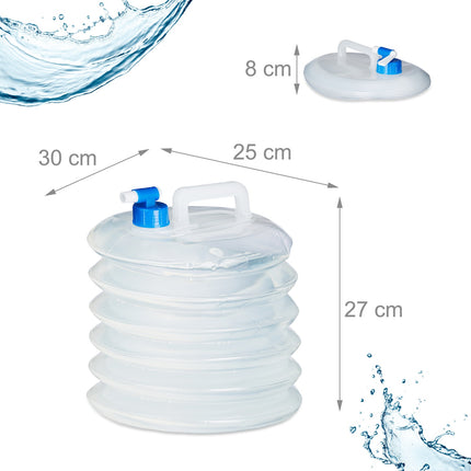 Bouteille d'eau pliable en lot de 4 ovales