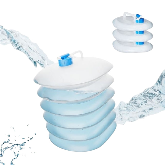 Bouteille d'eau pliable en lot de 4 ovales