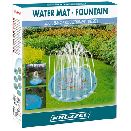 Tapis d'eau - fontaine 165cm Kruzzel 25478