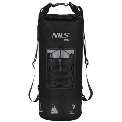 Sac à dos étanche 25 L, noir