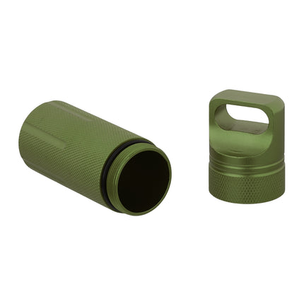 Capsules porte-clés étanches en aluminium, lot de 3