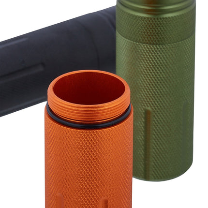 Capsules porte-clés étanches en aluminium, lot de 3