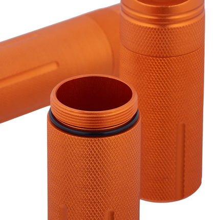 Capsules porte-clés étanches en aluminium, lot de 3