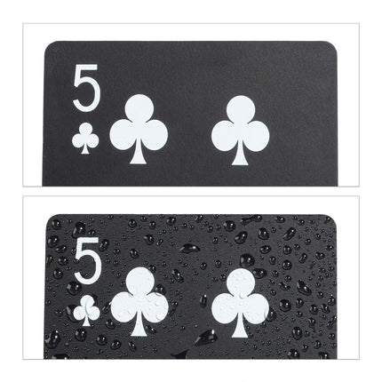 Cartes de poker imperméables 2 jeux