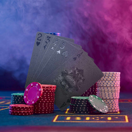 Cartes de poker imperméables 2 jeux