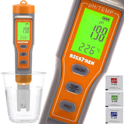 Testeur de qualité de l'eau 4en1 LED Bigstreen 23534