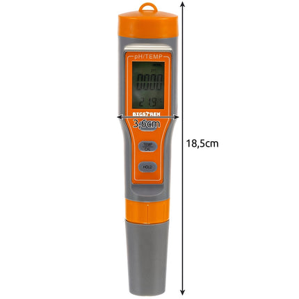 Testeur de qualité de l'eau 4en1 LED Bigstreen 23534