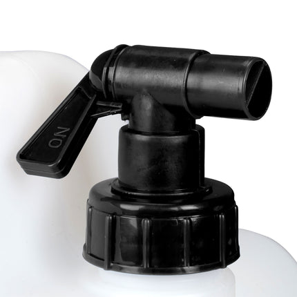 Wassertank mit Wasserhahn