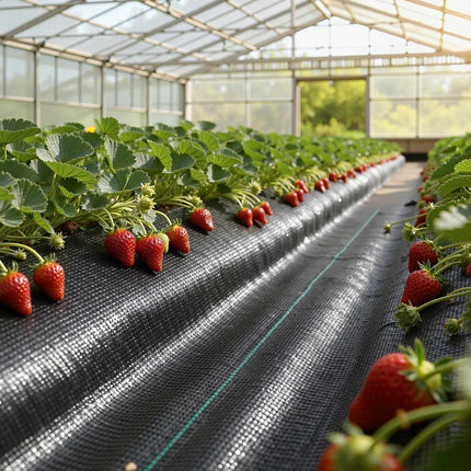 Weed Barrier Fabric, 2-Pack 3x50 ft 3.2 oz Woven PP