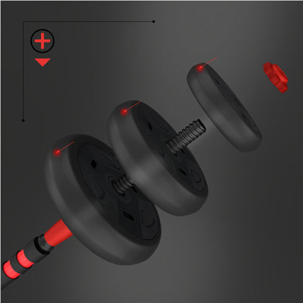 Hantelset 20kg – 6-in-1 verstellbare Kurzhanteln