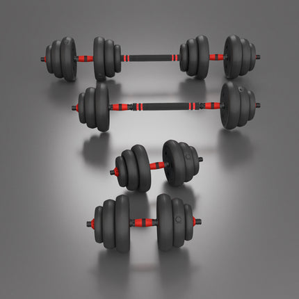 Hantelset 20kg – 6-in-1 verstellbare Kurzhanteln