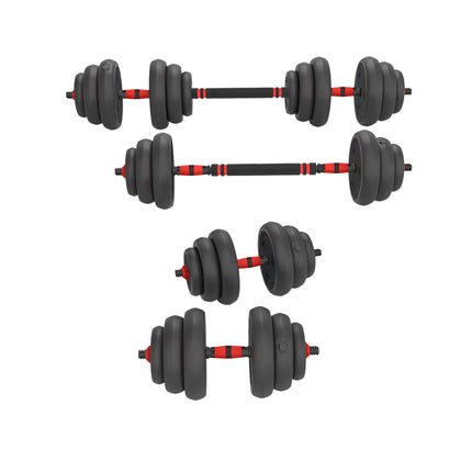 Hantelset 20kg – 6-in-1 verstellbare Kurzhanteln