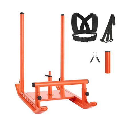 Weight Sled With Harness, Steel Push Pull, 25/51 mm Plates