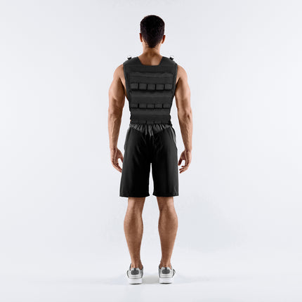 Gilet lesté 30 kg - Entraînement fitness réglable