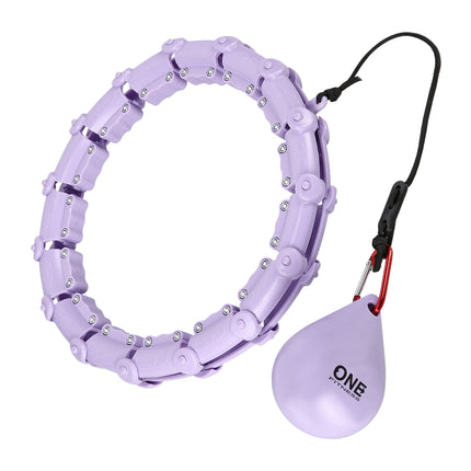Cerceau lesté violet - Outil d'exercice de fitness
