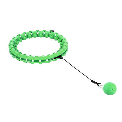 Cerceau lesté avec support de taille, vert/rouge