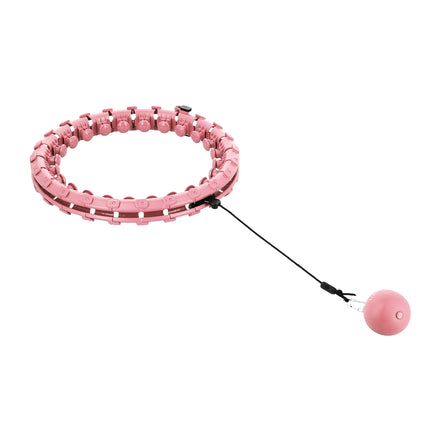 Cerceau lesté avec support de taille, rose/rouge