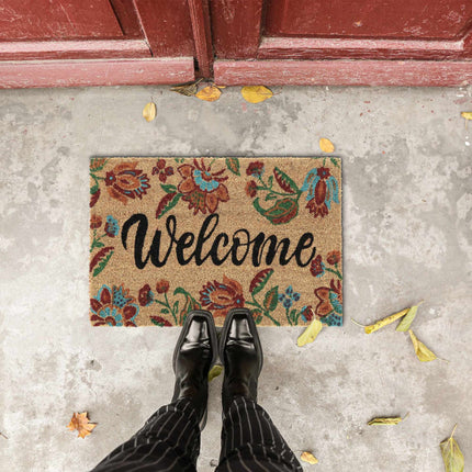 Paillasson Welcome en noix de coco