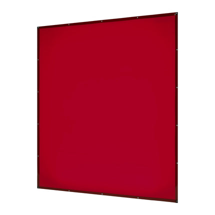 Welding Curtains 2-Pack, 6x8 Ft Vinyl, UV6, Red