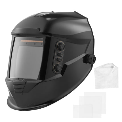 Welding Helmet, Auto-Darkening True Color 100x95mm