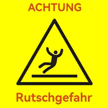 Warnschilder "Nasse Fläche", 2 Stück, faltbares Design
