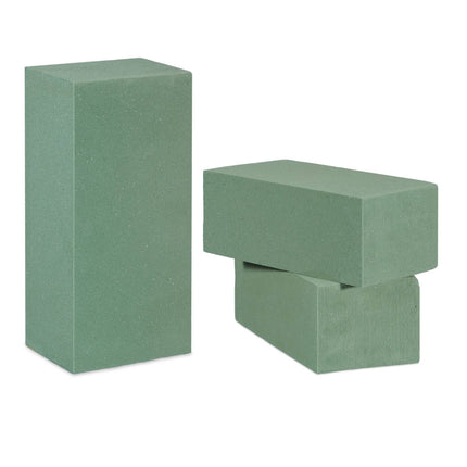 Mousse florale humide, paquet de 3