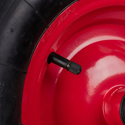 Roues pour brouette 4.80 4.00-8 avec adaptateurs
