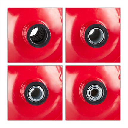 Roues pour brouette 4.80 4.00-8 avec adaptateurs