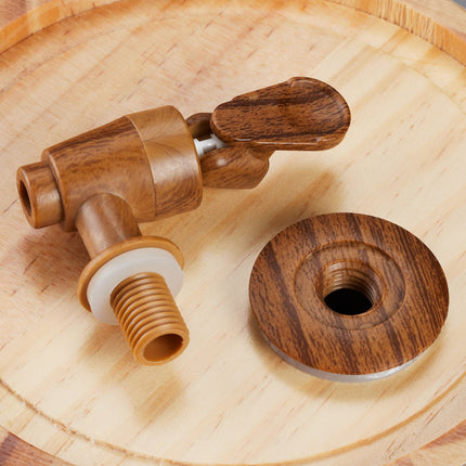 Tonneau à whisky avec robinet, capacité de 2,2 L