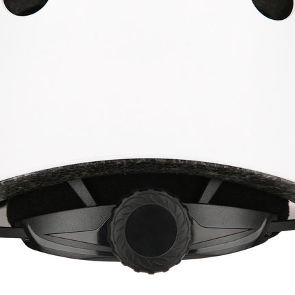 Weißer Fahrradhelm, Größe S (52-56cm)