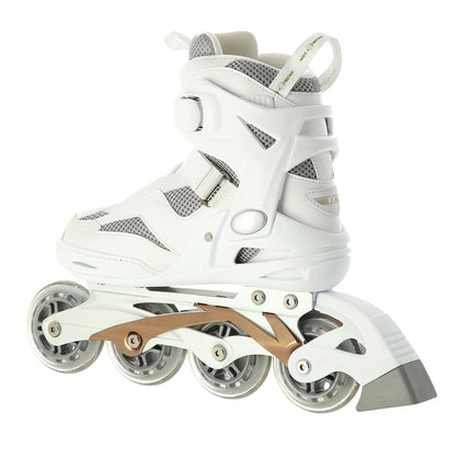 Patins à roues alignées blancs, taille 38