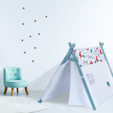 Weißes Tipi-Zelt für Kinder