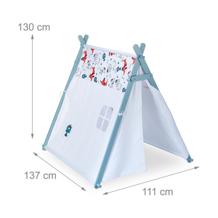 Weißes Tipi-Zelt für Kinder