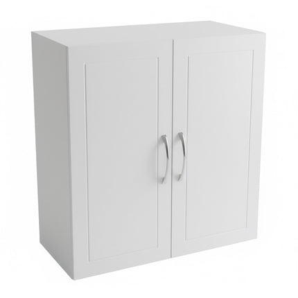 Weißer Wandbadezimmerschrank, verstellbare Einlegeböden
