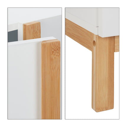 Meuble bas blanc
