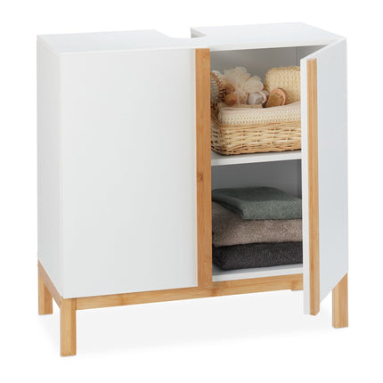 Meuble bas blanc
