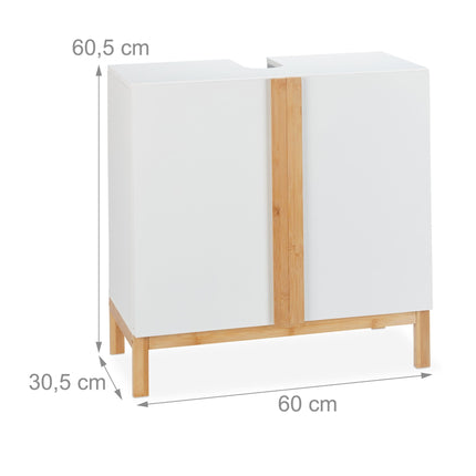 Meuble bas blanc