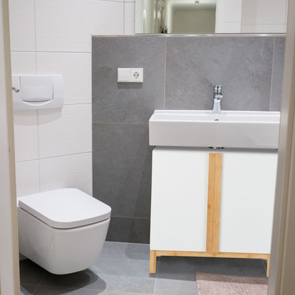 Meuble bas blanc
